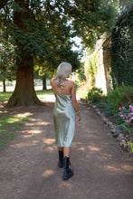 Load image into Gallery viewer, San Antonio satin midi dress