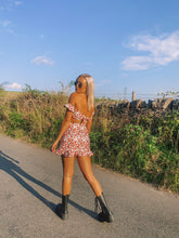 Load image into Gallery viewer, Azura Rose set - Wrap ruffle mini skirt